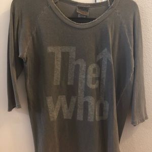Junk Food The Who Raglan Shirt
